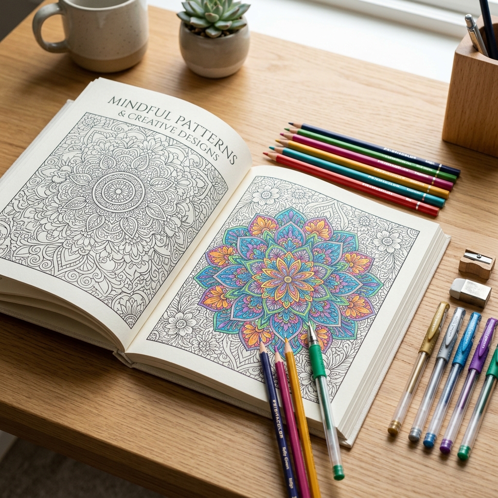 Colouring Book Printing Sample UK